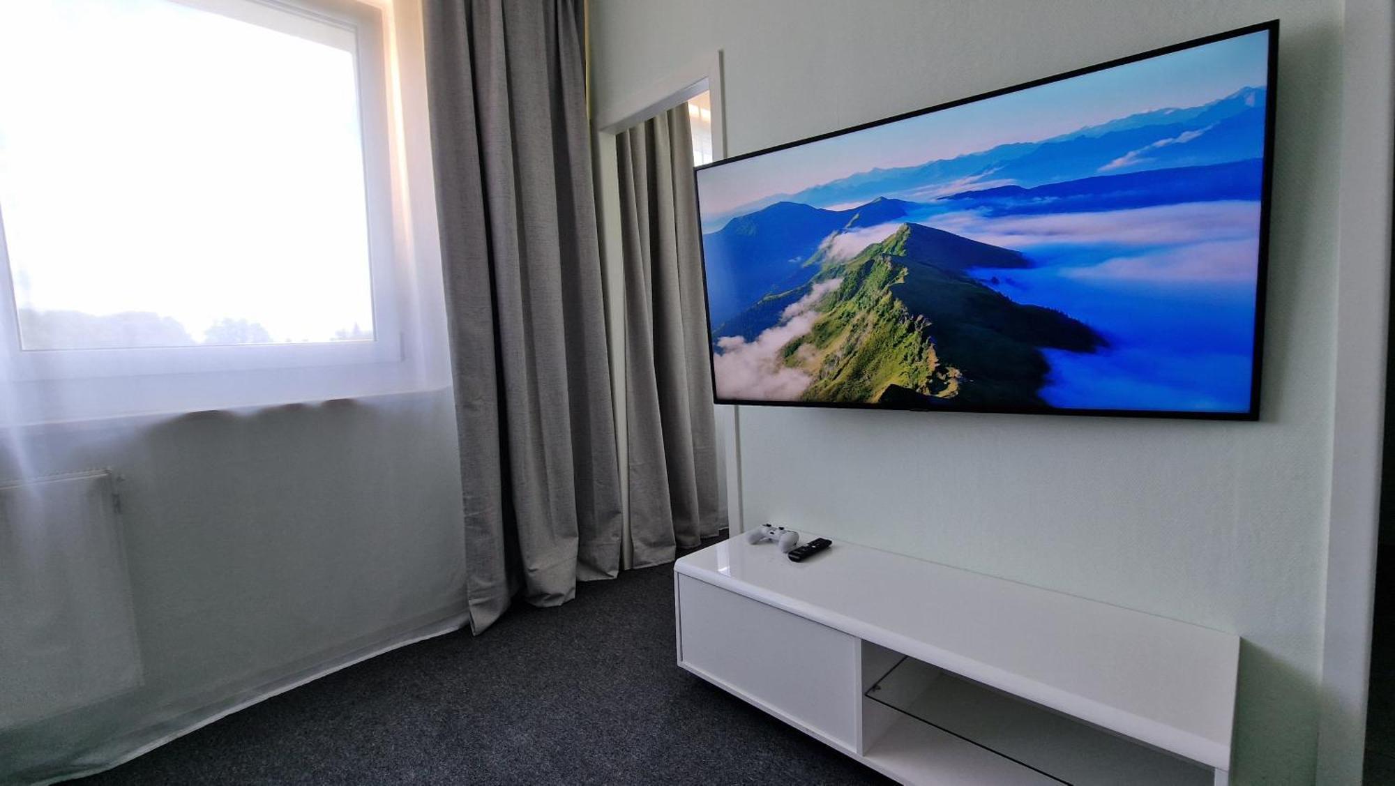 Citycenter Apartment - Bigtv-Ps4-Netflix-Parking شيمنيتز المظهر الخارجي الصورة